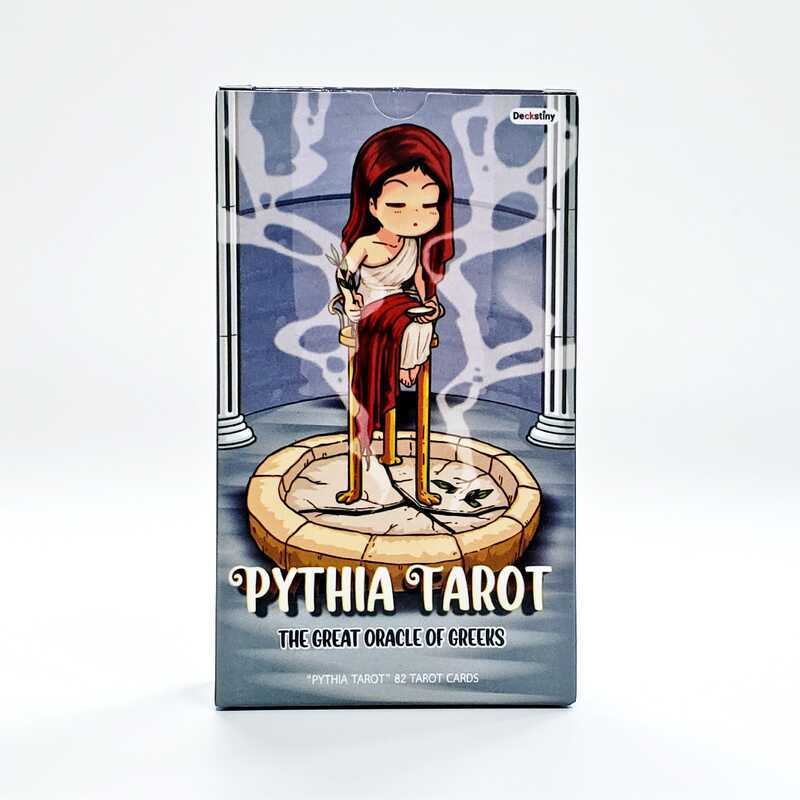 2022 12 x 7 Pythia Tarot Hy Lạp Pythia Tarot Board Game Card Phong Cách Hot