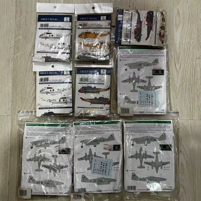 SWEET / EDUARD 1 / 144 Máy bay trực thăng Sao Hải Vương SH-3 của Mỹ / Mô hình lắp ráp máy bay chiến 