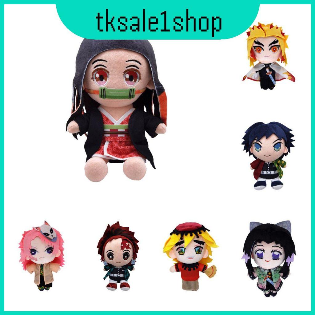 Anime 8in Demon Slayer Kimetsu No Yaiba Mềm Mại Sang Trọng Búp Bê Nhồi Bông Đồ Chơi Trẻ Em