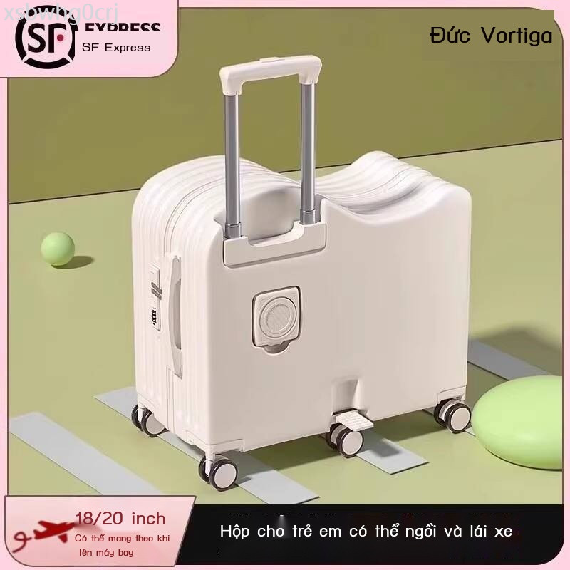 [SALE SỐC]  trẻ em Đức 2025 Mẫu mới Xe kéo cho trai và bé gái Học sinh nhỏ Vali du lịch 20 inch có