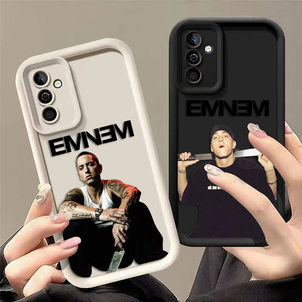 Hip Hop Rap Eminem Poster Ốp Lưng Điện Thoại Samsung Galaxy S26 S25 S24 S23 S22 S21 FE S20 ULTRA PLU