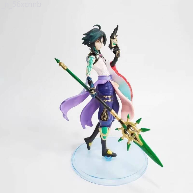 [HOT HIT] Genshin Impact Mandrill Figurine Protector Yasha Anime 2D Game Doll Desktop Ornament Cas