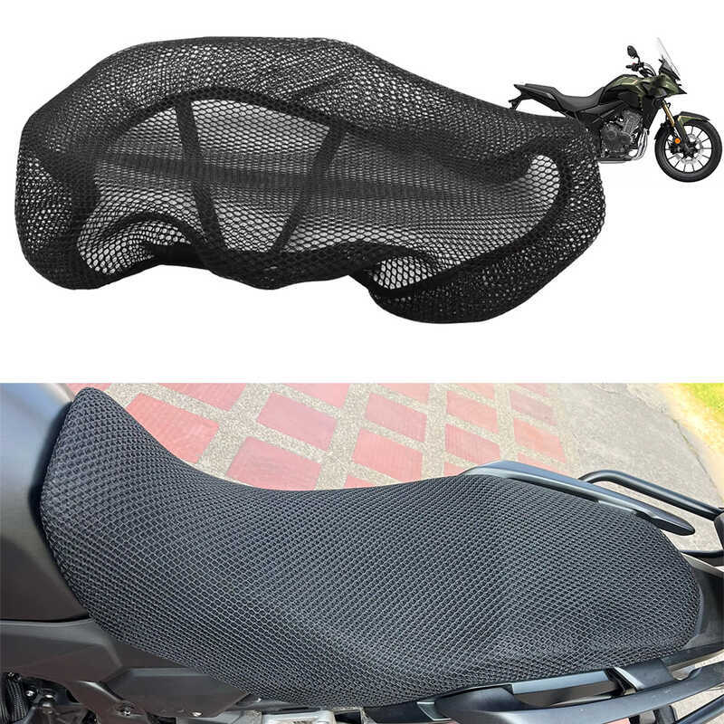 Thích hợp cho Honda NX500 NX400 Xe Máy Sửa Đổi Đệm Ghế Lưới Đệm