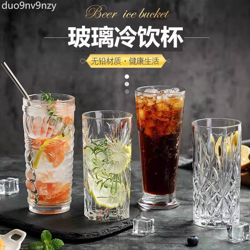 [HOT 2026] Ly tiki trong suốt, thủy tinh in hình mặt quỷ mắt to cá nhân hóa, ép tiki, cocktail độc
