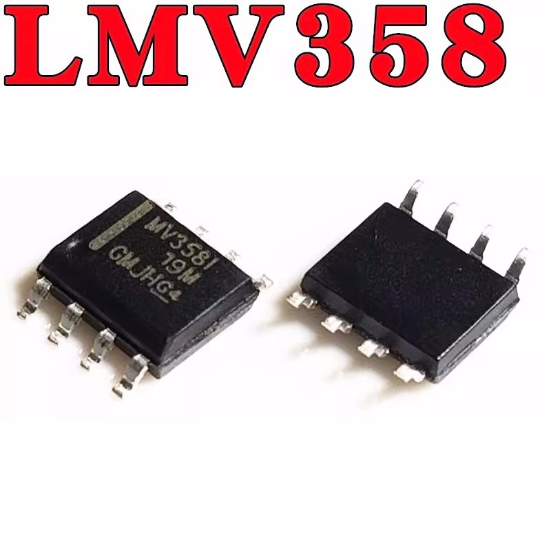 Thương Hiệu Mới Chính Hãng MV358I LMV358 LMV358IDR SOP8 Đường Sắt Điện Áp Thấp Đến Đường Sắt Đầu Ra 