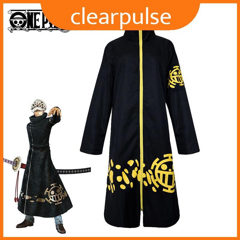 Piece One Phong Cách Trafalgar Law Cosplay Trang Phục Có Mũ Áo Và