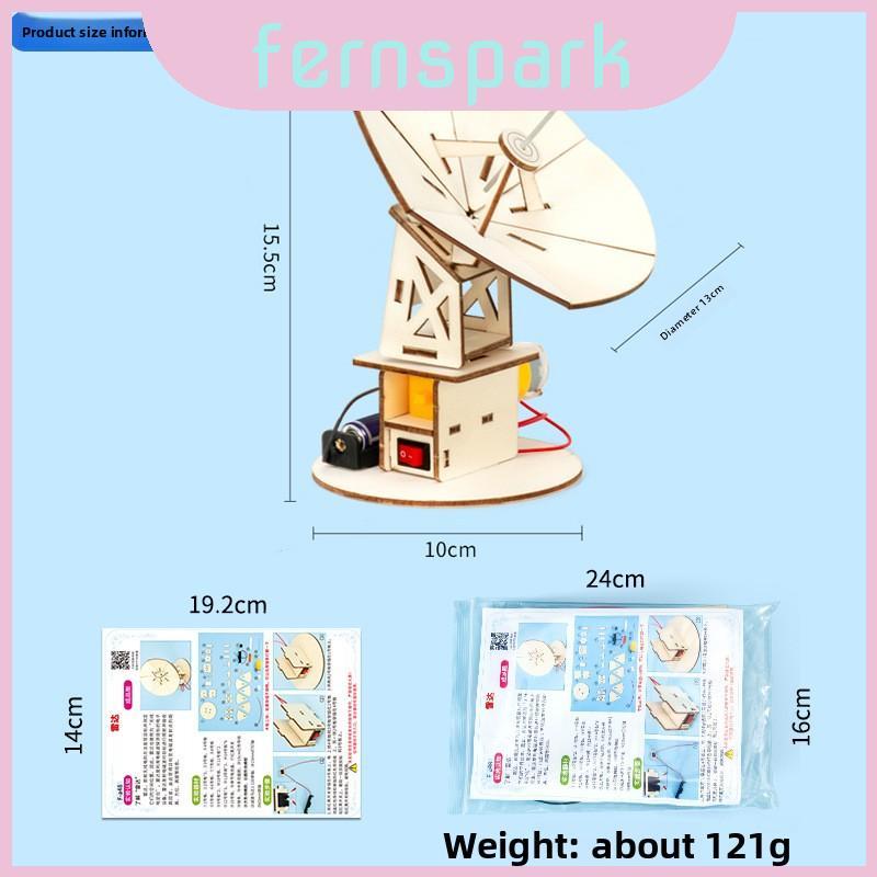 Mô hình cảm biến Radar trẻ em Diy Science với nhiều tài liệu học tập cho
