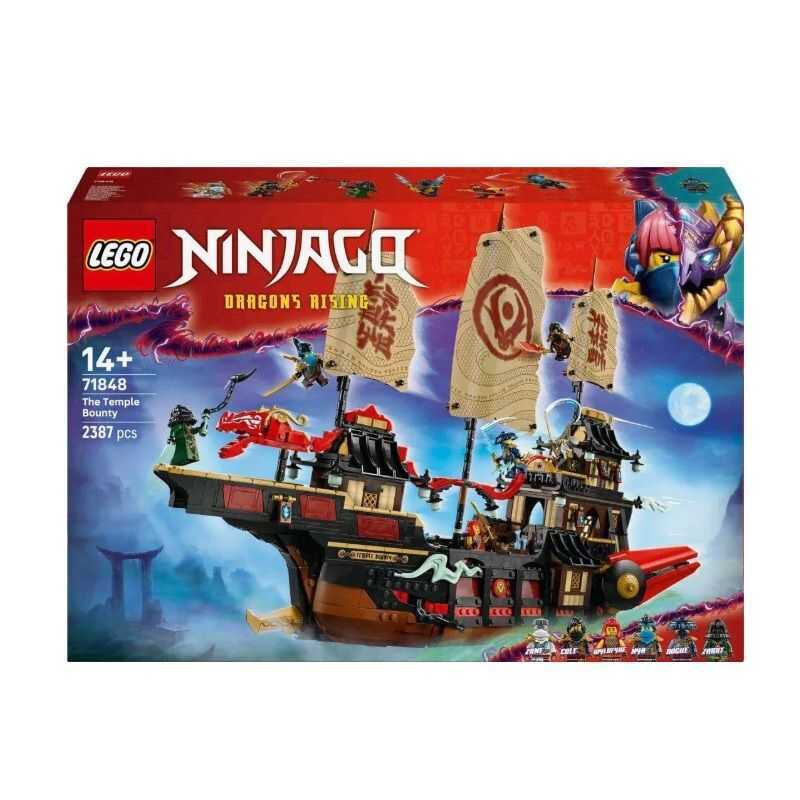 Đồ Chơi Lắp Ráp LEGO Ninjago Series 71848 Temple Bounty Sailboat Dành Cho Bé Trai Sẽ Được Giao Vào N