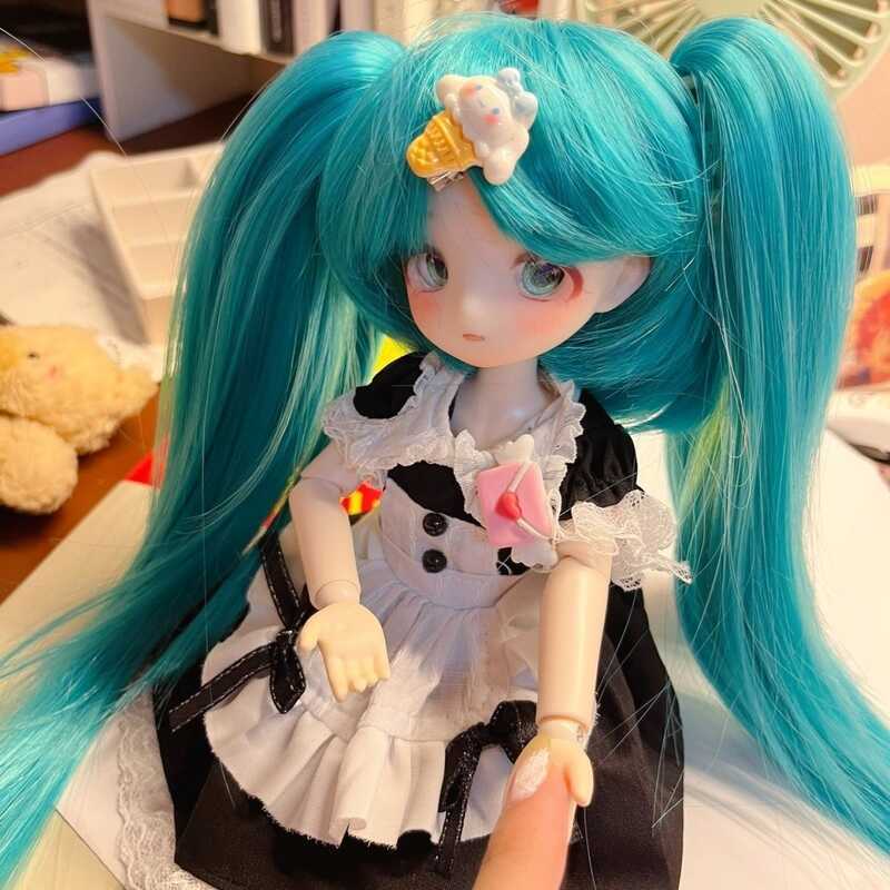 Búp BJD Mới, Ob11, Búp Bê Hoàn Chỉnh Tỷ Lệ 1/6, Nhật, Quà Tặng Học Sinh Anime, Hatsune Miku.