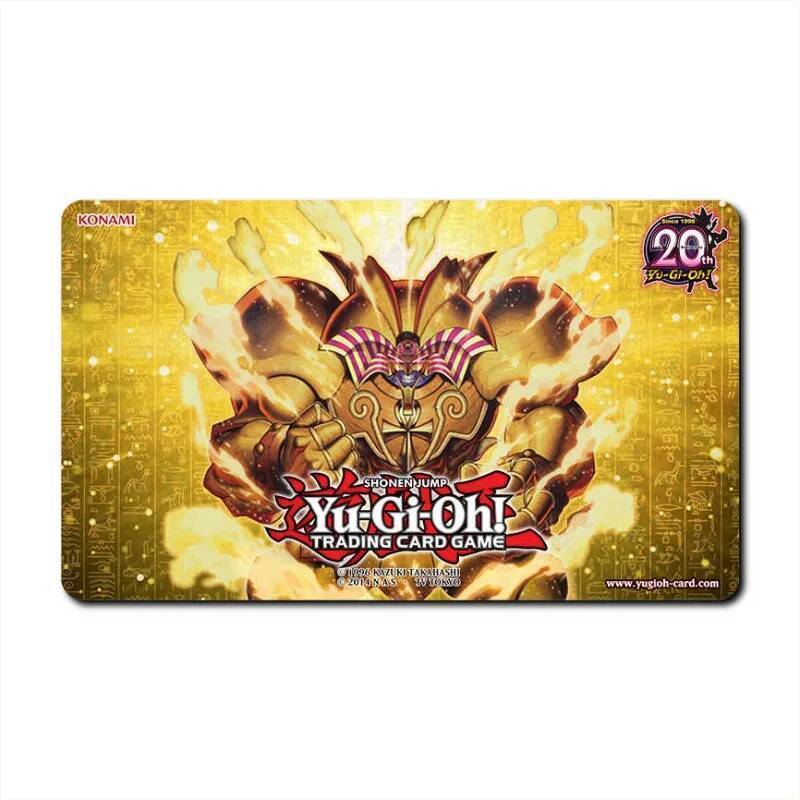 Yu-Gi-Oh Kỷ niệm 20 năm Exodia OCG TCG 600x350mm Single Duel Playmat Anime Hoạt Hình Master Rule 4 K