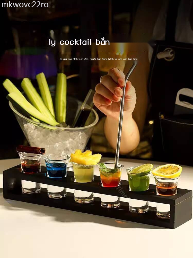 [SALE SỐC]  Bộ pha chế, cocktail, đạn, shot B52, ly tequila 2