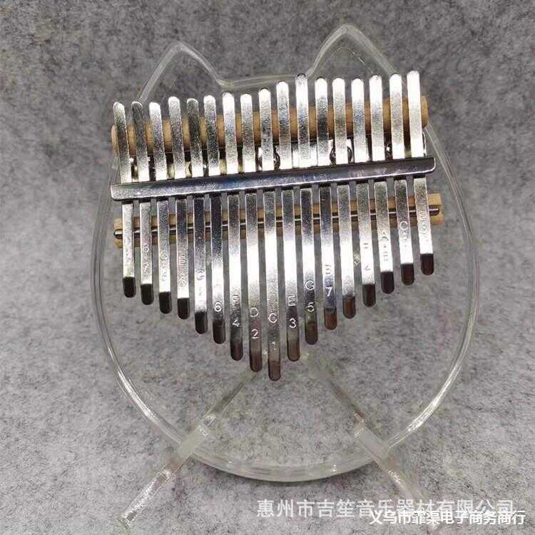 Pha Lê Trong Suốt Ngón Tay Cái Piano Kalimba 17Tone Kalimba Ngón Tay Piano Kalimba Ngón Tay Piano