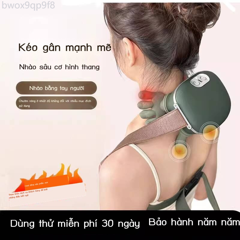 ( Sẵn) Máy vai N7 Master, cổ cầm tay, dụng cụ bảo vệ cổ, máy nặn cho eo và lưng, thiết bị mát xa nh