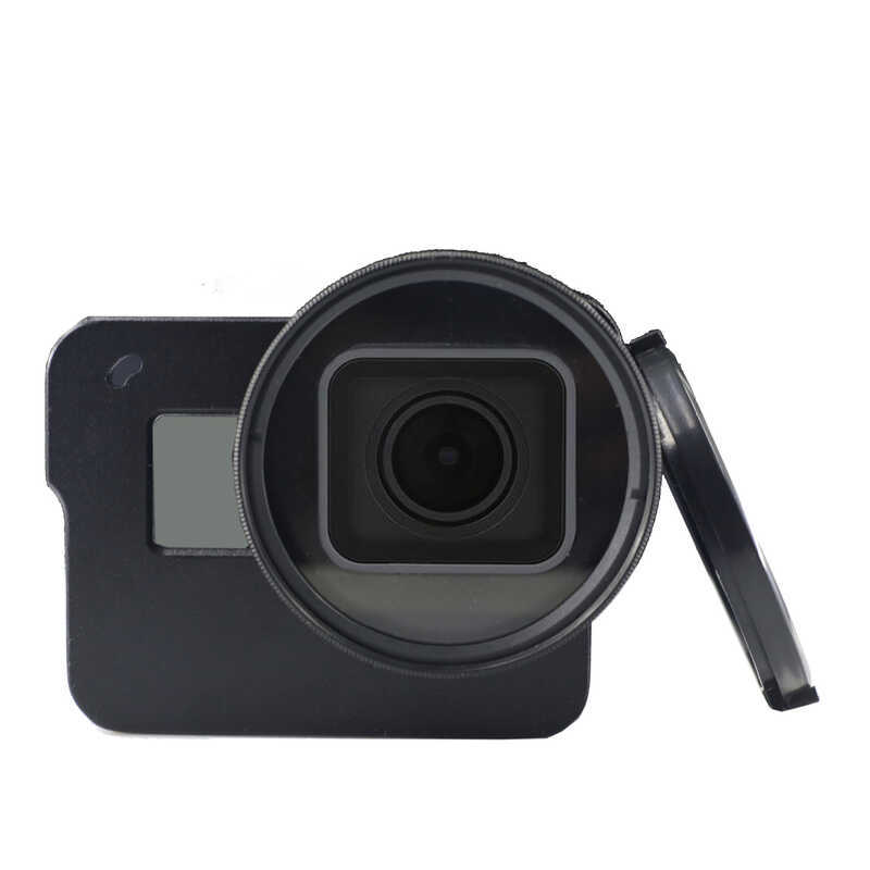 Dành Cho GoPro Phụ Kiện hero6 / 5 Lồng Chó Hợp Kim Nhôm Vỏ gopro6 / 5 Thế Hệ Tương Thích 7 Thế Hệ Ph