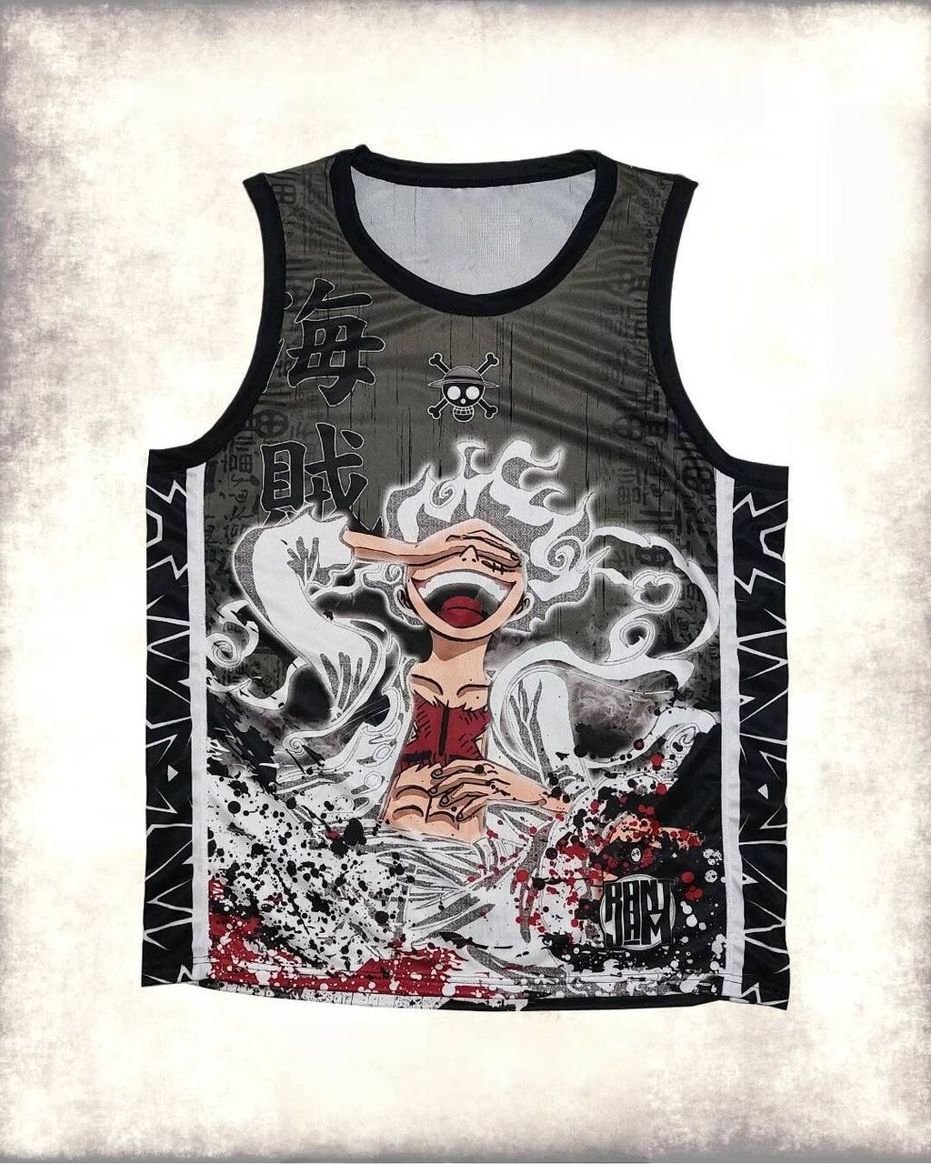 One Piece Luffy Nika Form White God, Zoro Phong Cách Ba Thanh Kiếm Và Nhân Vật Khác 3D In Hình Màu T