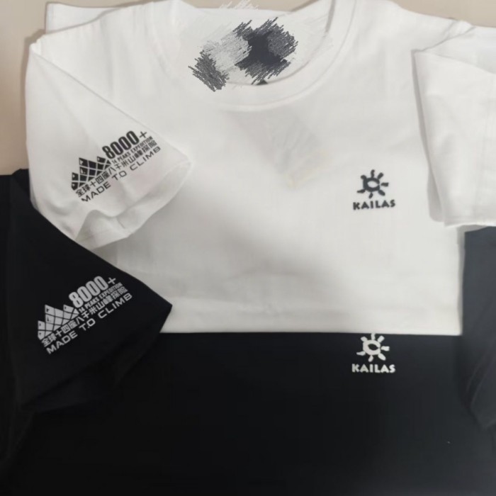 KAILAS Áo Thun Nam Nữ 2026 - Cotton & Silicon, Phong Cách Mùa Hè