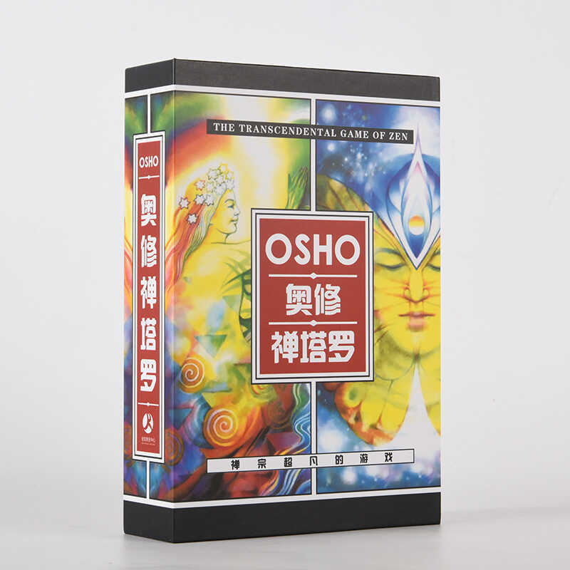 Chính Hãng OSHO Zen Card OSHO Hướng Dẫn Sử Dụng Thẻ Tarot Hàng Hóa Phiên Bản Trung Quốc Sách + Thẻ +