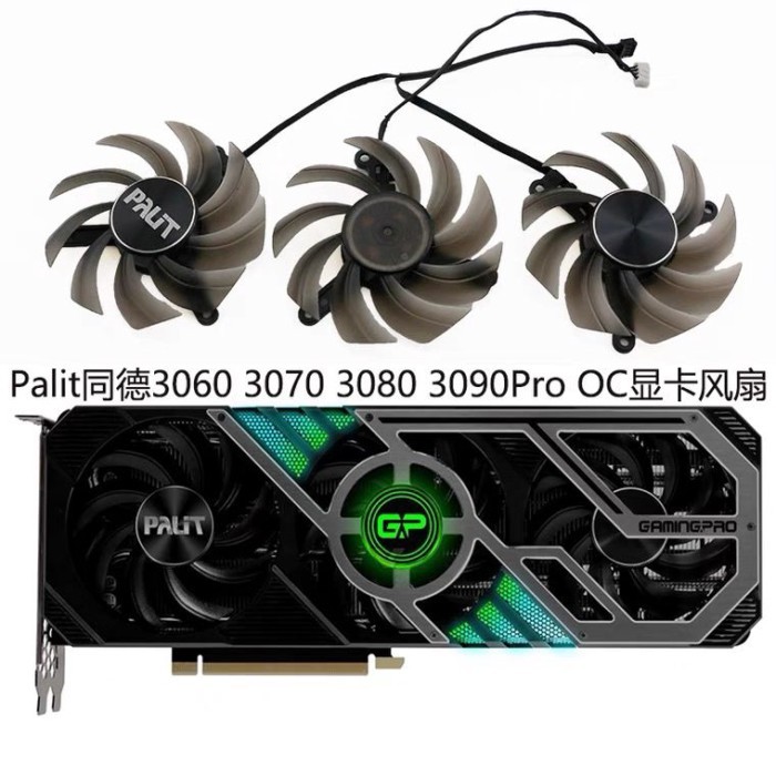 PALIT / Tongde RTX 3060ti 3070 3080 3090 GamingPro OC Quạt Đồ Họa Mới