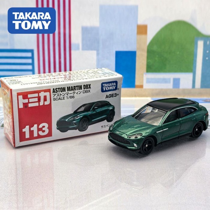 Mẫu xe hợp kim mô phỏng TOMY / Tomica số. Xe SUV địa hình 113 Aston Martin DBX 944164