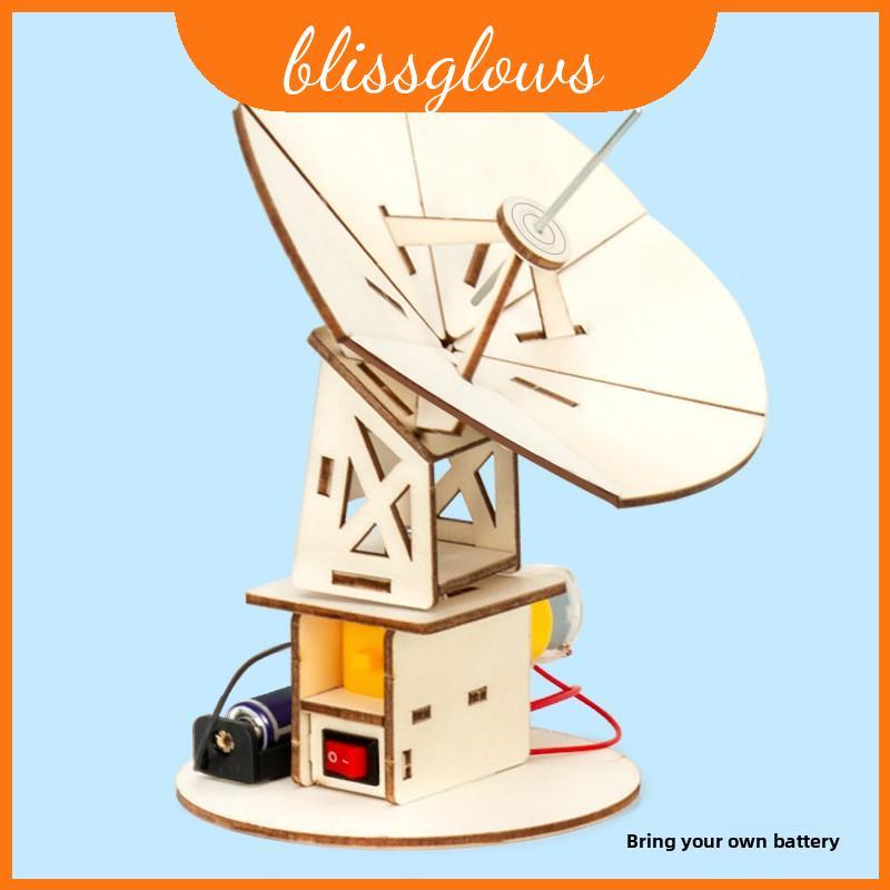 Đồ chơi xây dựng khoa học cho trẻ em để phát hiện Radar Mô hình học tập Thân cây