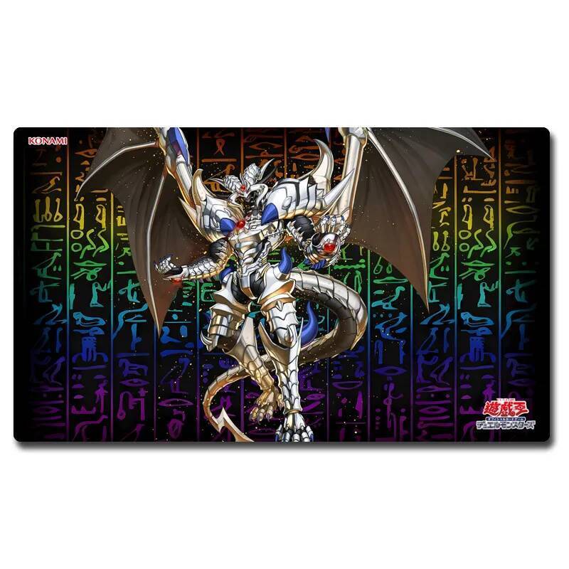 600X350X2Mm Tự làm Yu-Gi-Oh Ocg The Bystial Lubellion Card Battle Mat Đơn Player Board Game Card Due