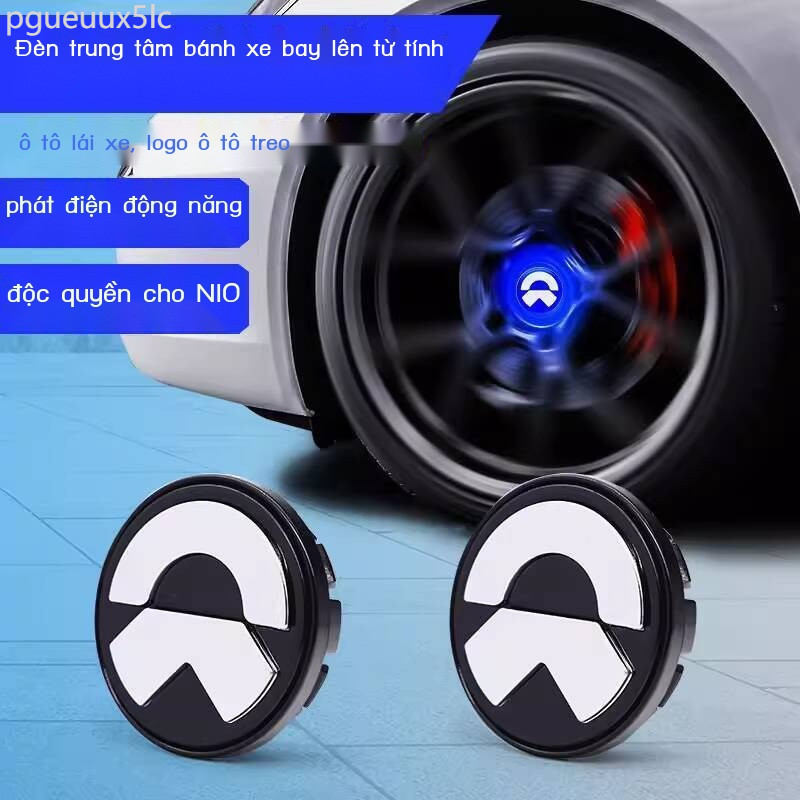 [SẴN-RẺ]  Đèn LED trang trí vành bánh xe NIO ES8, ES6, EC6, ET7, ET5, có chức năng phát sáng logo x