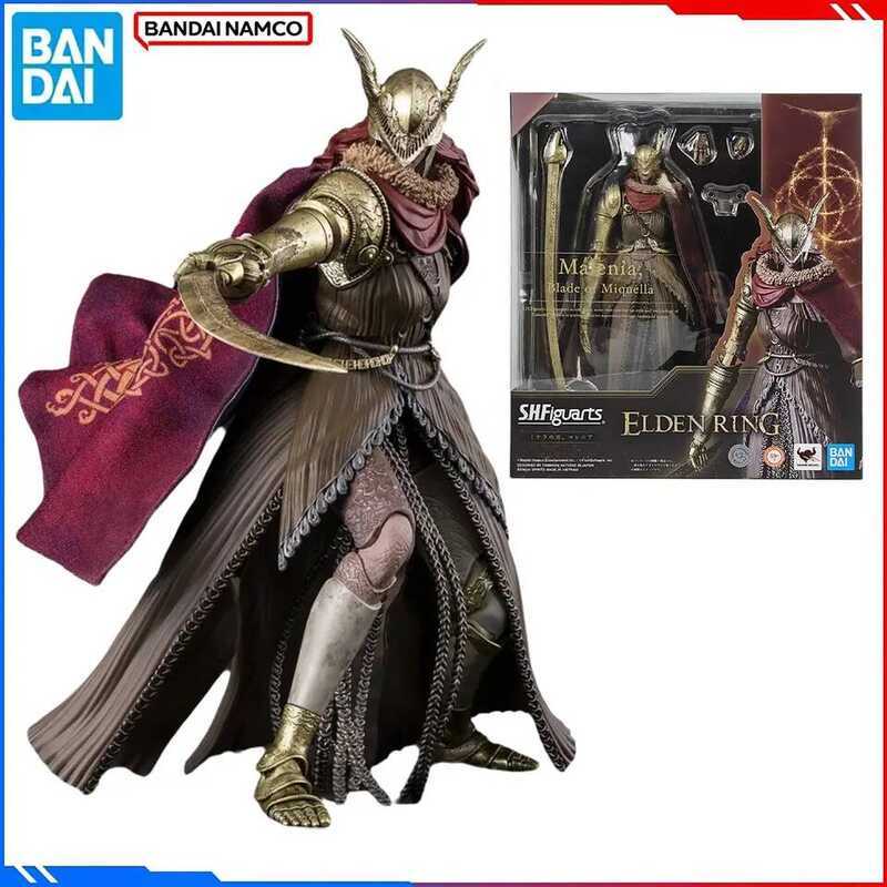 Bộ Elden Ring của Bandai S.H.Figuarts 1/12, nhân vật anime Malenia, đồ chơi mô hình hành động, quà t