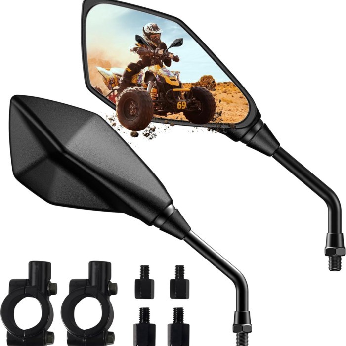 FLYQUICK Cung cấp giao dịch ATV Gương chiếu hậu ATV Phản quang xe điện đa năng