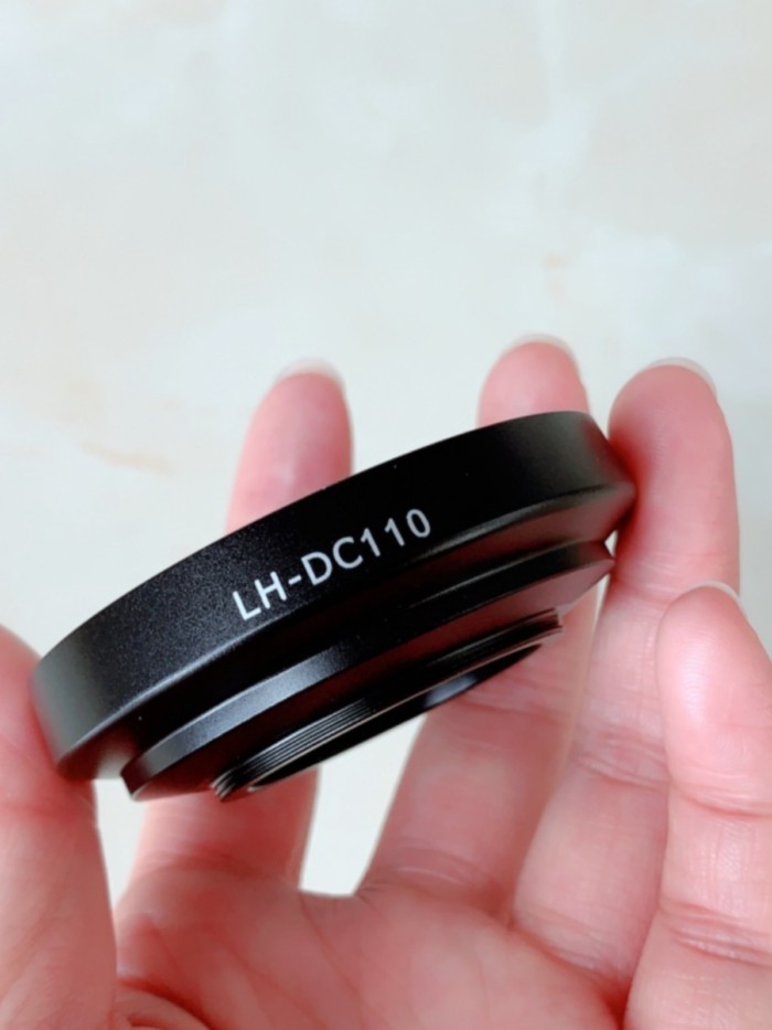 Mũ trùm đầu ống kính LH-DC110 Thích hợp cho máy ảnh không gương lật Canon G1X Mark III G1 X thế hệ t