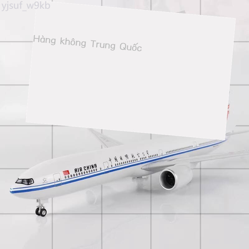 [VIP] Mô Skymold của hãng hàng không quốc tế Trung Quốc, hình mô phỏng máy bay dân dụng Boeing B77