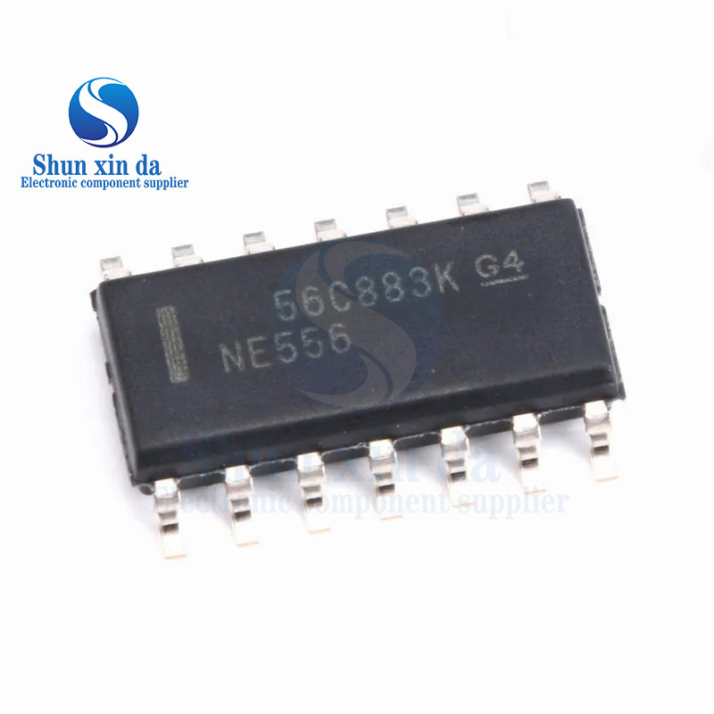 10 CÁI NE556 NE556N DIP-14 NE556DR NE556DT NA556DR NA556 SOIC-14 THỜI GIAN CHÍNH HÃNG DUAL IC DIP / 