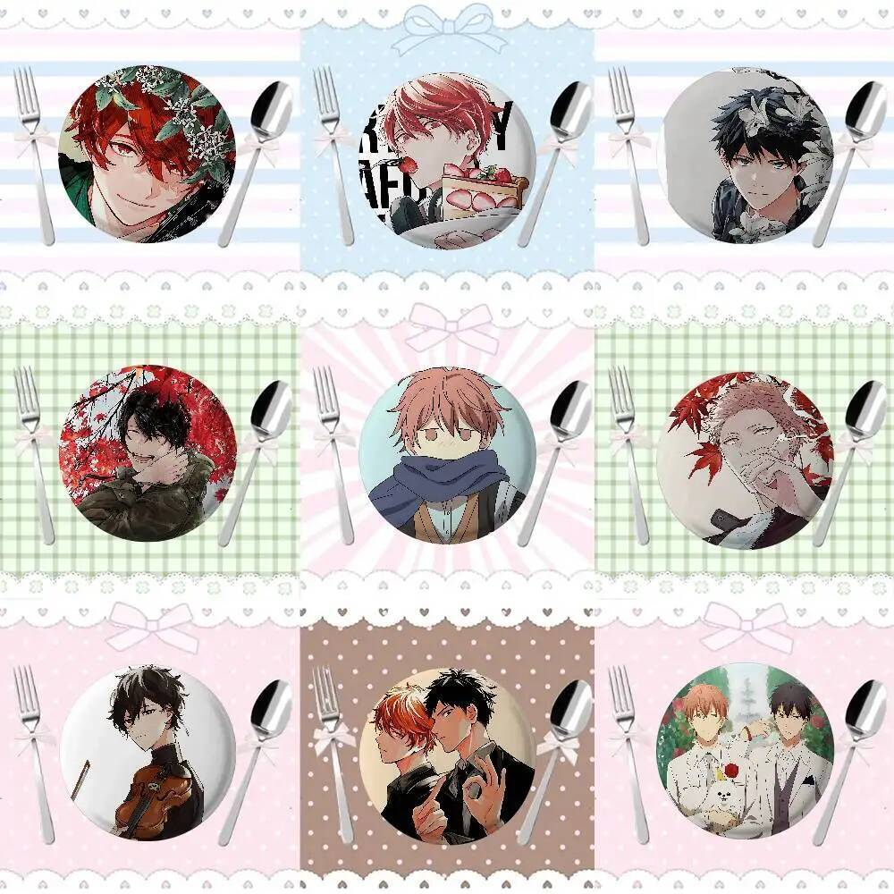 Anime GIVEN Thổ Cẩm - Huy Hiệu Tròn Tinh Tế, Trang Sức Quà Tặng