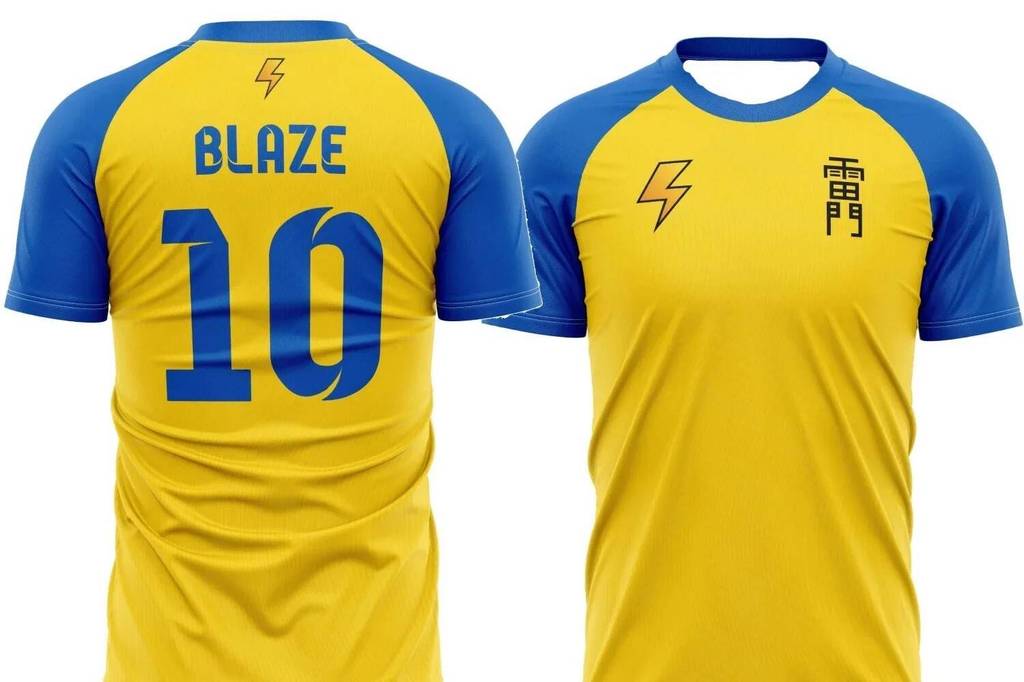 Áo Thun Cosplay Inazuma Eleven 3D Cho Trẻ Em - Đồng Phục Team Bóng Đá Mùa Hè