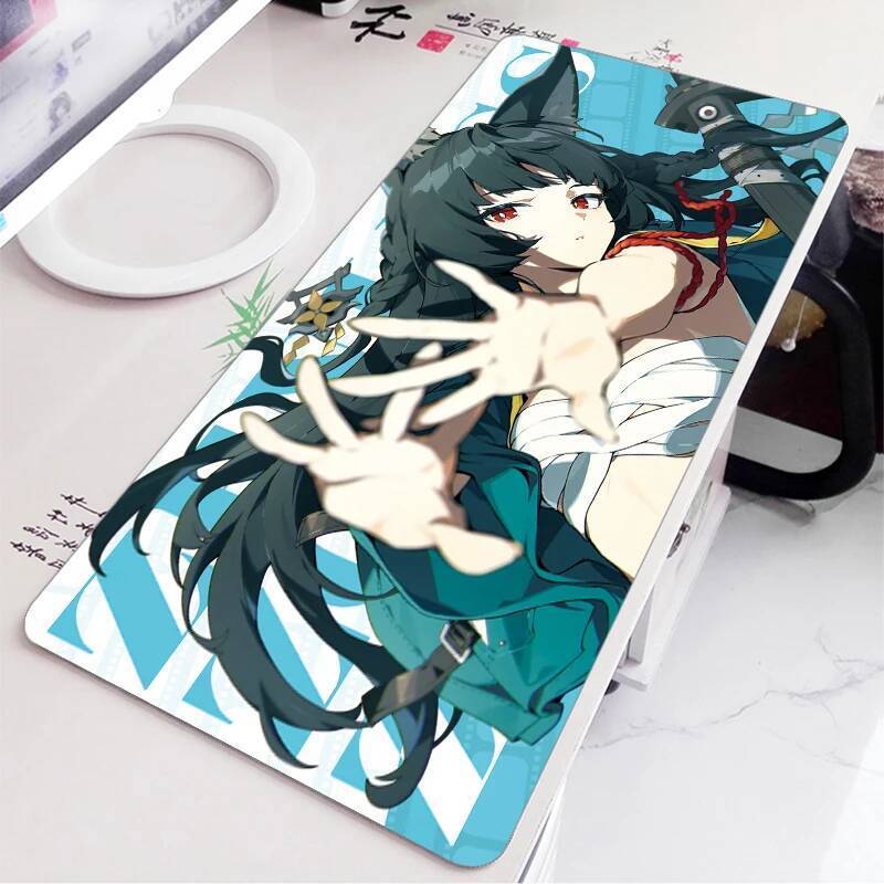 Zenless Zone Zero Hoshimi Miyabi Mouse Pad, ZZZ Gaming Mousepad, Yuzuha Ellen Anby Gaming Anime Mous