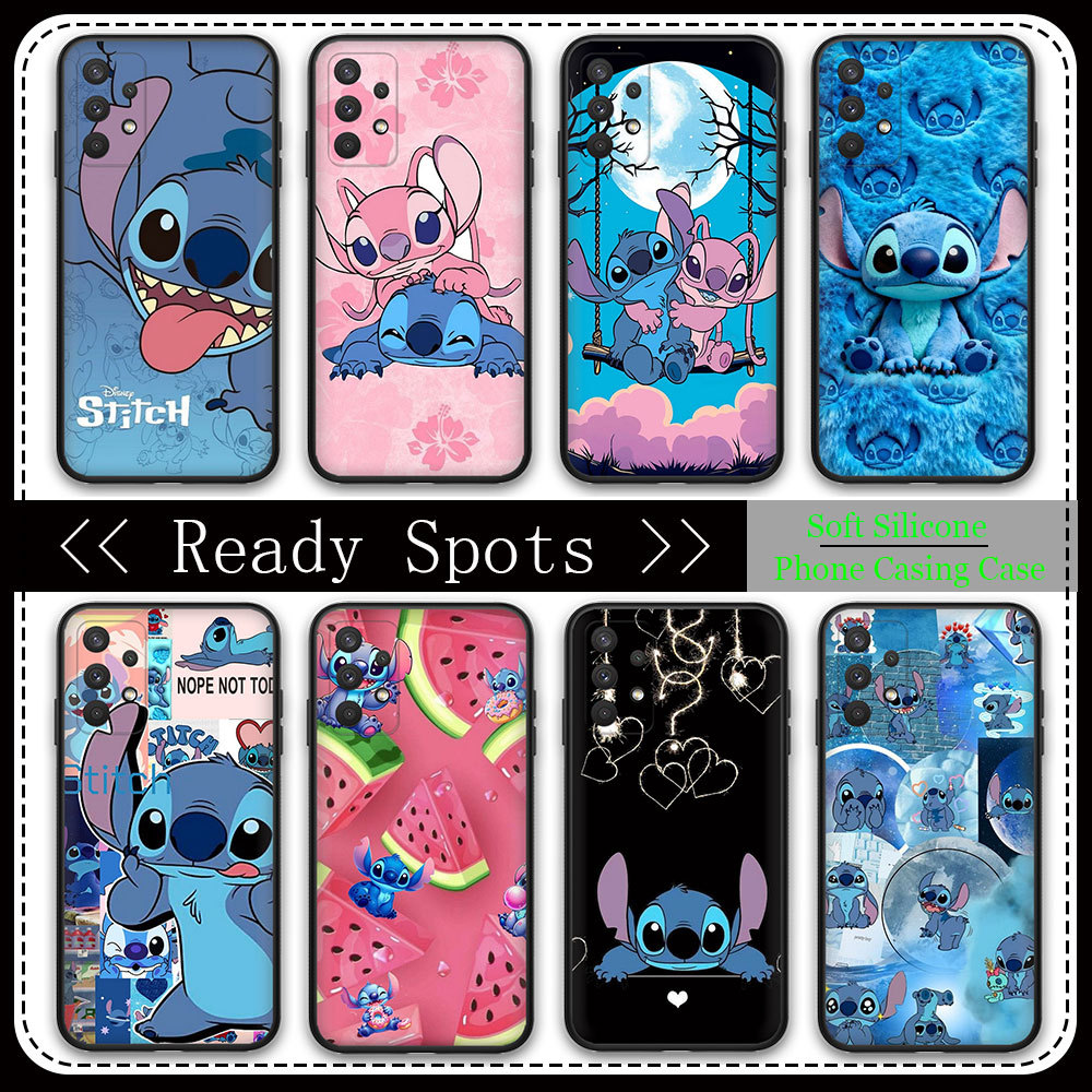 Ốp Lưng TPU Cho Huawei P20 P20Pro P20Lite 2018 P20Lite 2019 P30 Lite P30Pro EV75 Lilo & Stitch Black