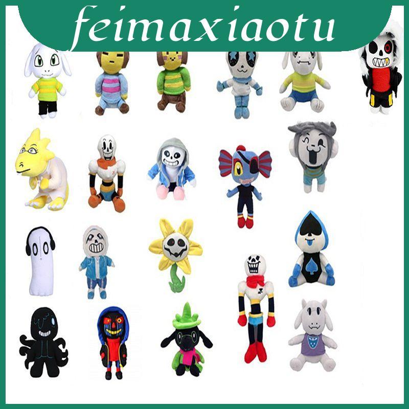 Ultimate Fan Undertale Tặng Búp Bê Sang Trọng Sans Hướng Dương Chara Asriel Đồ Chơi Nhồi Bông Lancer