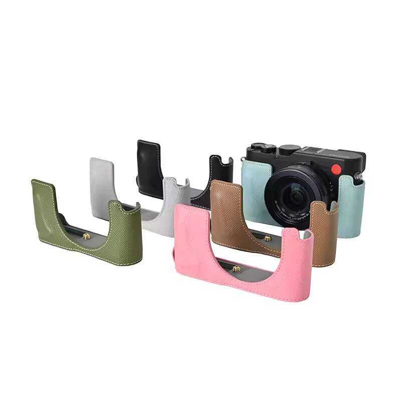 Nửa Bộ Thích Hợp Cho Leica D-LUX8 Base Túi Máy Ảnh Chuyên Dụng Bao Da Vỏ Bảo Vệ