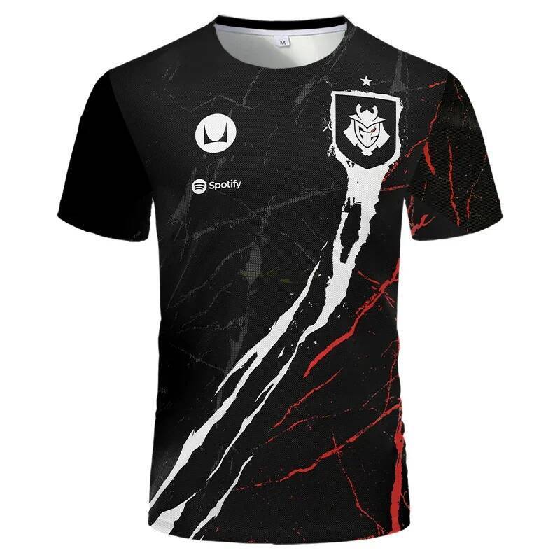 Áo thun đồng phục đội Valorant của G2 Esports 2026, unisex, style gaming casual