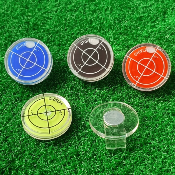Golf Hat Clip Level Mark GOLF Ball Cap Mark Green Ball Vị trí Mark Golf Supplies