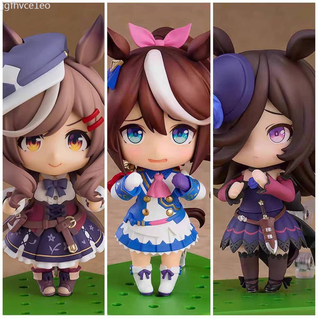 HOT- [ Ảnh thật ] Mô Uma Musume, Mambo từ vở nhạc kịch, búp bê phiên bản Q, Tokai Teio, Rice Shower