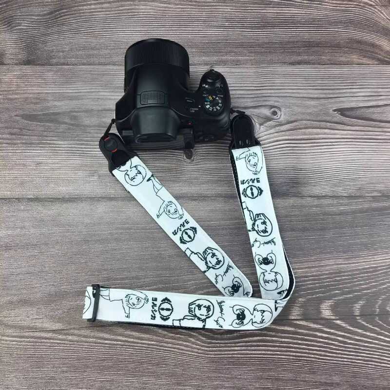 Dây đeo máy ảnh hươu đêm Yorushika Yorushika Hàng hóa n-buna SLR Micro Dây đeo vai đơn Khóa tháo nha