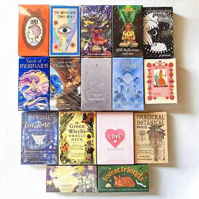 2025 Tarot Oracle Cards Tarot Tarot Tiếng Anh Thẻ Oracle Tarot Oracle