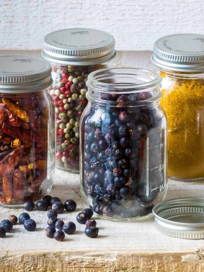 Mỹ Nhập Khẩu Bóng Mason Jar Mini Jar Thủy Tinh Kín Jar Mason Jar Lọ Gia Vị Cấp Thực Phẩm