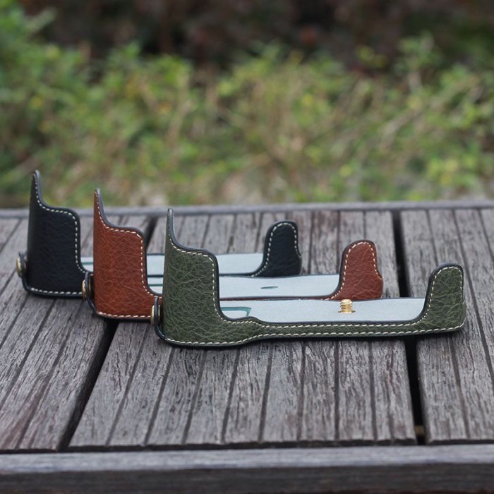 Thích hợp cho vỏ da Nikon D7500 D7200 Vỏ máy ảnh D5500 Base D7100D3400 Túi đựng máy ảnh SLR