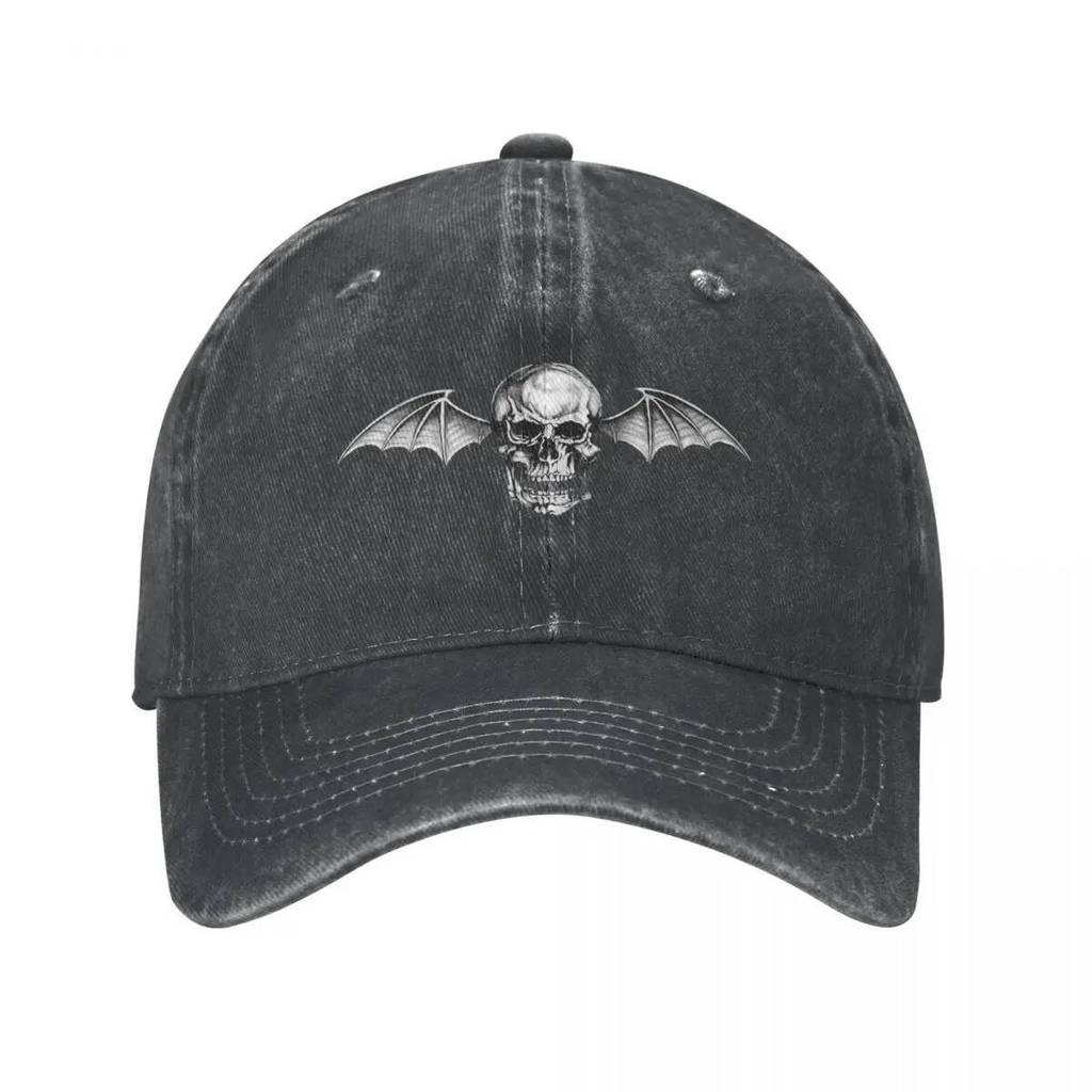 Mũ Bóng Chày Đầu Lâu Demon Avenged Sevenfold Band Trucker Hat Trang Phục Thường Ngày Đau Khổ Cotton 