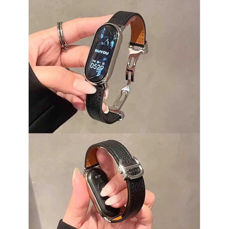 Dây đeo khóa kim loại Cartier Thích hợp cho vòng đeo tay Huawei 8 10 Chanel Style Xiaomi Dây đeo cổ 