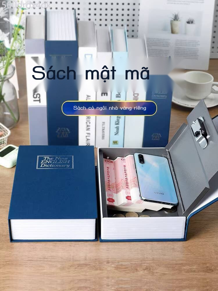 [HÀNG MỚI VỀ] Sách mô phỏng Sijin, két sắt dày, sách 2026, mẫu mới với khẩu, mật khẩu ẩn điện thoạ