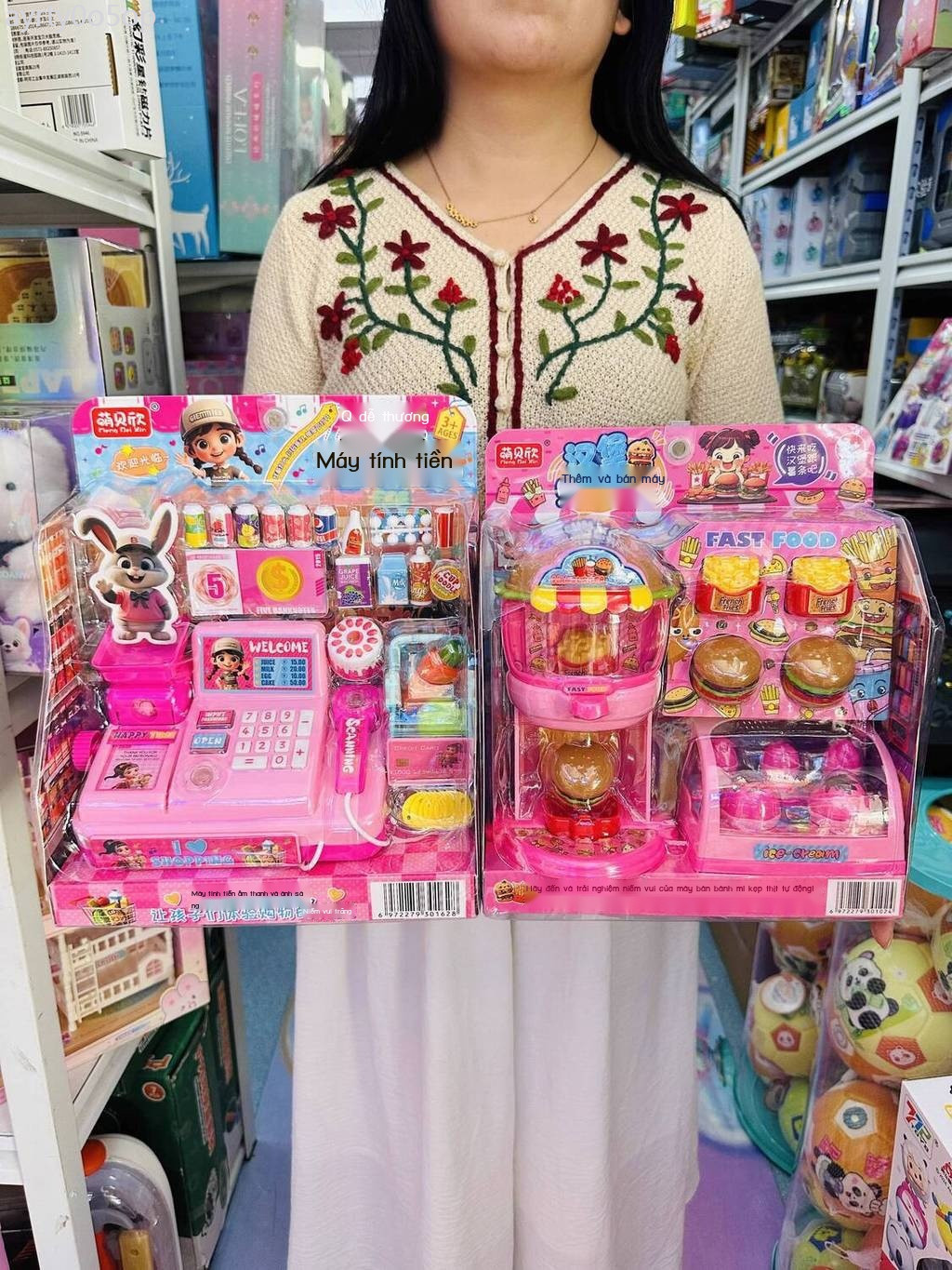 [GIÁ TỐT CHỌN MẪU] Máy làm mì DIY phỏng đồ kem, máy bán hàng tự động bánh mì, mô hình khoai tây chi