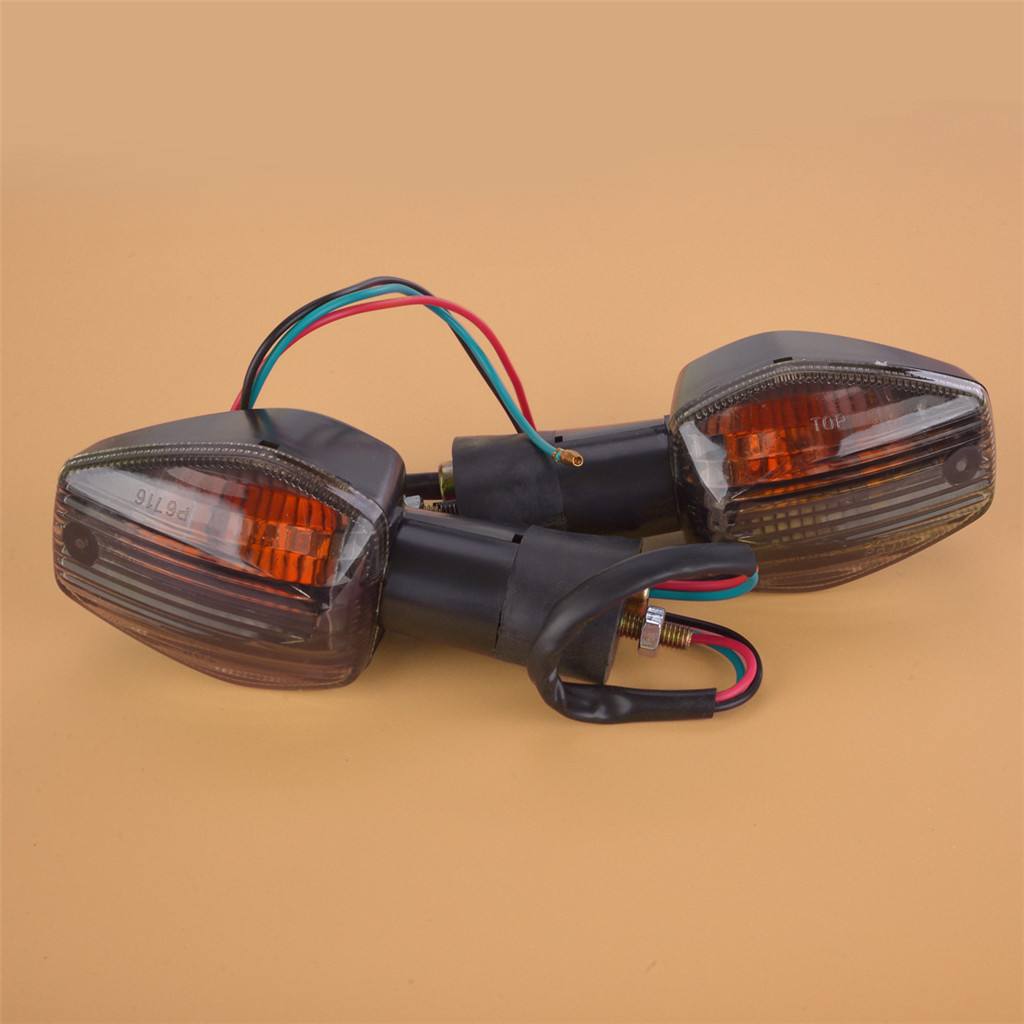 Ống kính khói xe máy Đèn báo rẽ đèn nhấp nháy có đèn báo phù hợp cho Honda CB600F CB900F CBF500