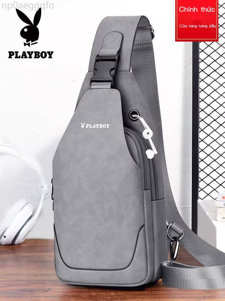 [GIÁ SỐC] Túi Playboy nam, chéo 2025 mới, thương hiệu thời trang cao cấp, túi đeo vai đơn cho nam g